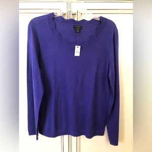 Talbots Merino Wool sweater NWT M